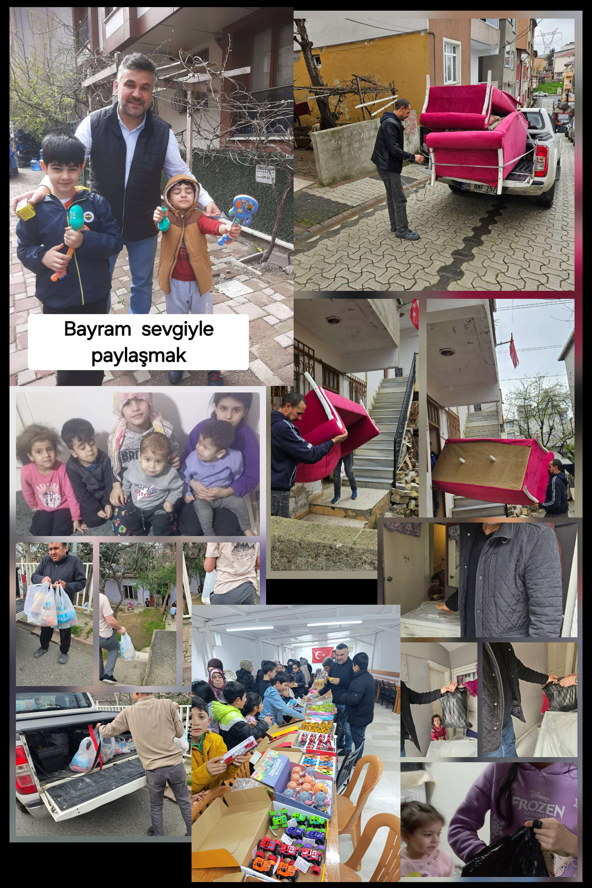 Yetim ve Öksüz iftar programı ve yardımlar